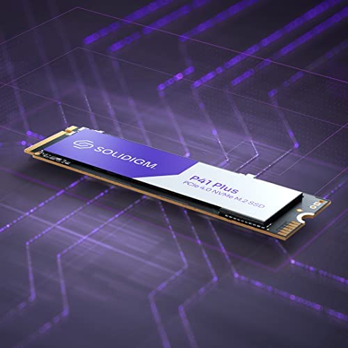 Solidigm P41 Plus Series 2TB PCIe GEN 4 NVMe Solid State Drive for Gaming and Streaming
| Solidigm P41 Plus Series 2TB