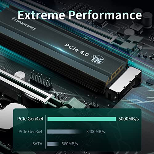 S660 PCIe |0 2TB SSD for PS5 with Heatsink, Up to 5000MB/s, Suitable for PS5 Enthusiasts, Technology Enthusiasts, IT Pro