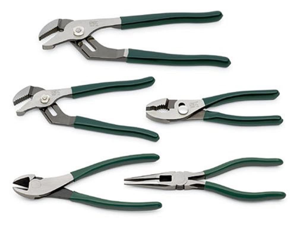 SK Tools USA 5 Piece General Purpose Pliers Set for Home Repair and Maintenance | Adjustable and Rust-Resistant
| SK To