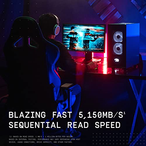 WD_BLACK Gen4 PCIe 2TB NVMe SSD for Gaming - Up to 5,150 MB/s - WDS200T3X0E - Previous Generation