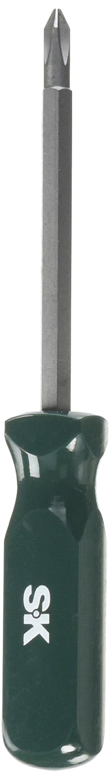 SK Tools USA 2-in-1 SureGrip® Pocket Screwdriver for DIYers: #1 Phillips & 3/16" Slotted, Compact & Portable
| SK Tools